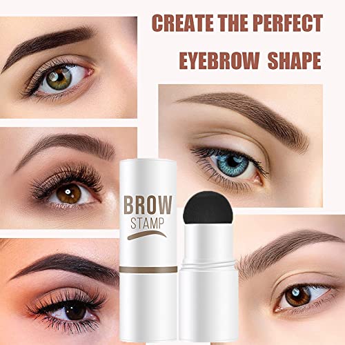 Eyebrow Stamp and Eyebrow Stencil Kit Eyebrow Stamp Stencil Kit for Perfect W...