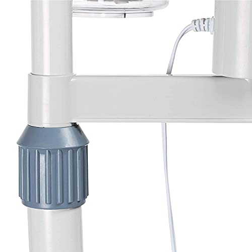 2 in 1 Professional Ozone Nano Ionic Face Steamer with 5X Magnifying Lamp, La...