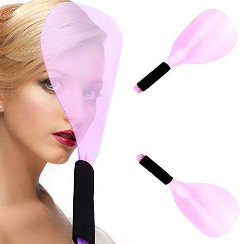 2Pcs Hairspray Mask Professional Plastic Anti-Slip Hair Salon Hairdresser Sty...