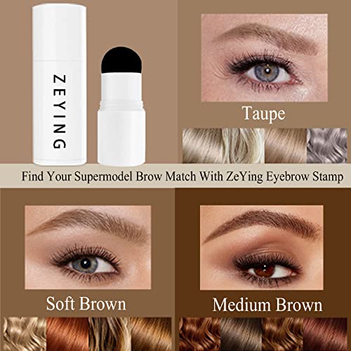 Eyebrow Stamp Stencil Kit Brow Stamp Tool Kit One Step Brow Stamp Kit Waterpr...