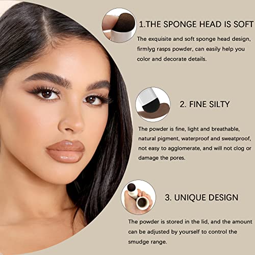 Eyebrow Stamp Stencil Kit Brow Stamp Tool Kit One Step Brow Stamp Kit Waterpr...