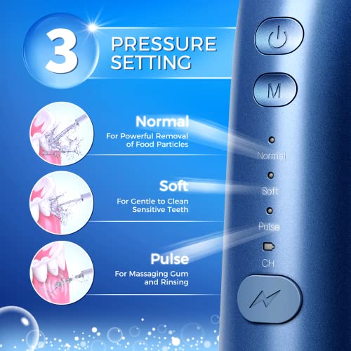 Water Flosser and Electric Toothbrush Combo, Cordless Water Flosser & Electri...
