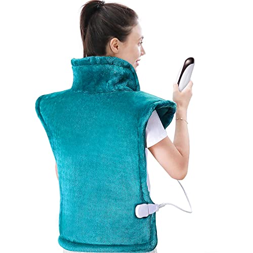Large Heating Pad for Back and Shoulder, 24inx33in Heat Wrap with Fast-Heatin...
