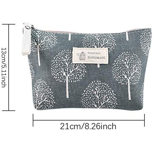 Makeup bag Multifunctional Canvas Card Case Key Case Mobile Phone Case Fabric...