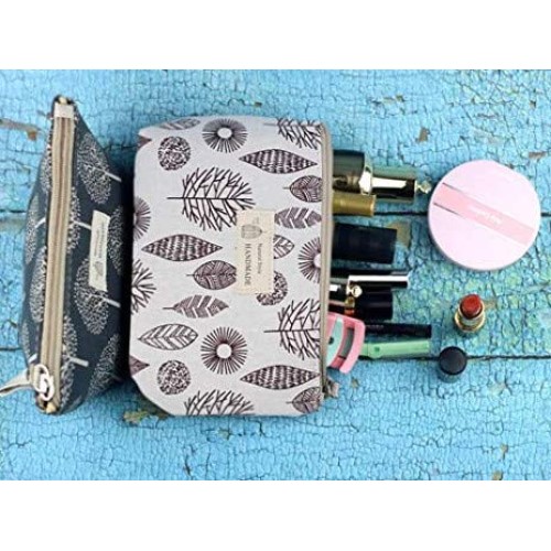 Makeup bag Multifunctional Canvas Card Case Key Case Mobile Phone Case Fabric...