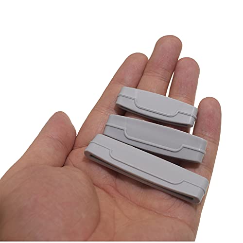 QICAITU 6pcs Toothpaste Tube Squeezers Dispenser 3 Sizes Plastic Rolling Toot...