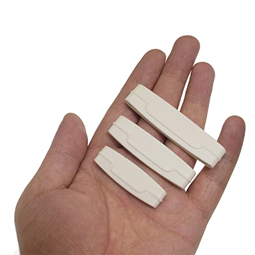 QICAITU 6pcs Toothpaste Tube Squeezers Dispenser 3 Sizes Plastic Rolling Toot...