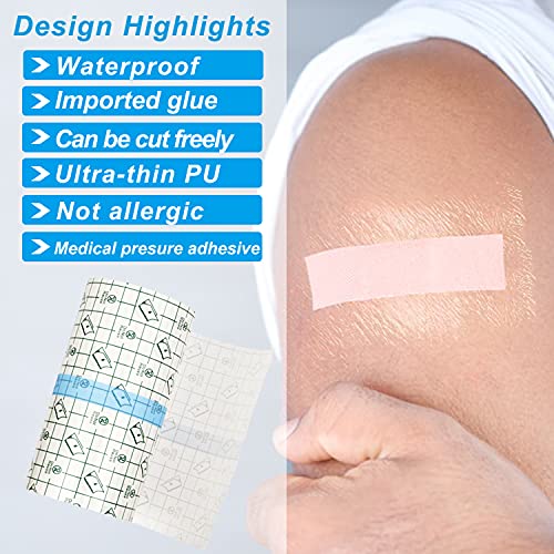Tattoo Aftercare Waterproof Tattoo Bandage Roll Transparent Film Dressing Sec...