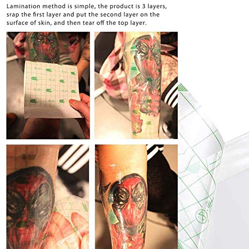 Tattoo Aftercare Waterproof Tattoo Bandage Roll Transparent Film Dressing Sec...