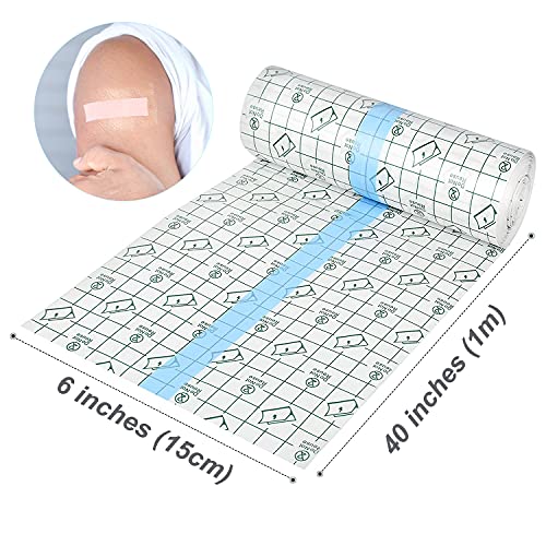 Tattoo Aftercare Waterproof Tattoo Bandage Roll Transparent Film Dressing Sec...