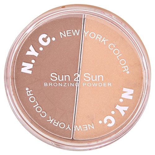 New York Color Sun 2 Sun Bronzing Powder, Bronze Gold, 0.22 Ounce