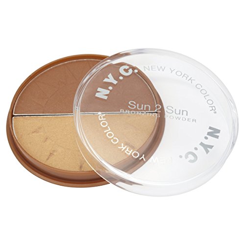 New York Color Sun 2 Sun Bronzing Powder, Bronze Gold, 0.22 Ounce