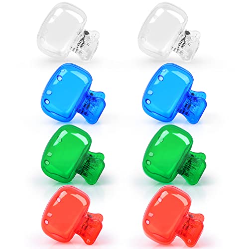 N3wxstarec 8 Pack Travel Toothbrush Head Covers, Portable Toothbrush Protecto...