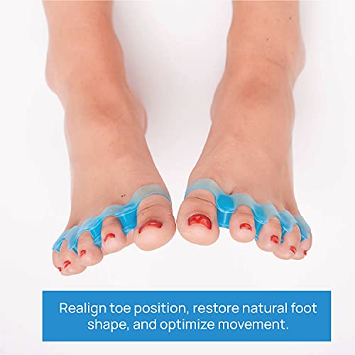 Naboso Splay - Gel Toe Stretcher, Separator and Straightener for Correction o...