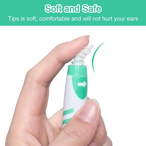 Ear Wax Removal, Soft Ear Wax Remover, NaCot Spiral Silicone Ear Wax Removal ...