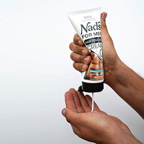 Nad's for Men Hair Removal Cream - Painless Hair Removal For Men - Soothing D...