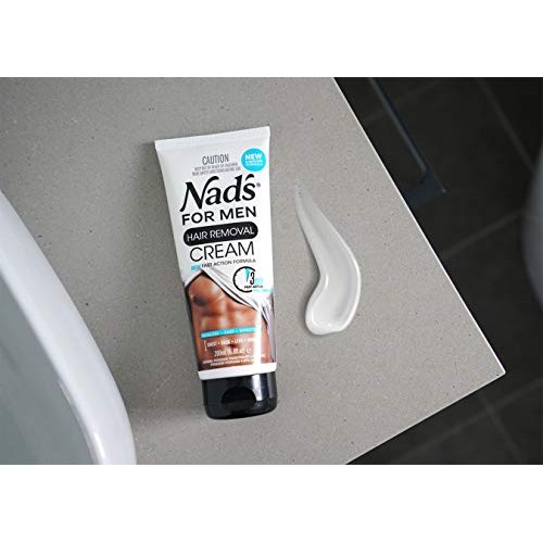 Nad's for Men Hair Removal Cream - Painless Hair Removal For Men - Soothing D...