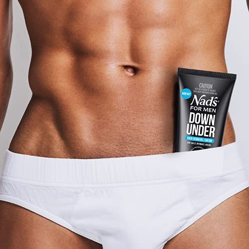 Nad's For Men Intimate Hair Removal Cream For Men - Easy & Painless, Depilato...