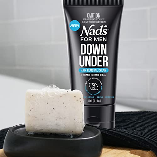 Nad's For Men Intimate Hair Removal Cream For Men - Easy & Painless, Depilato...
