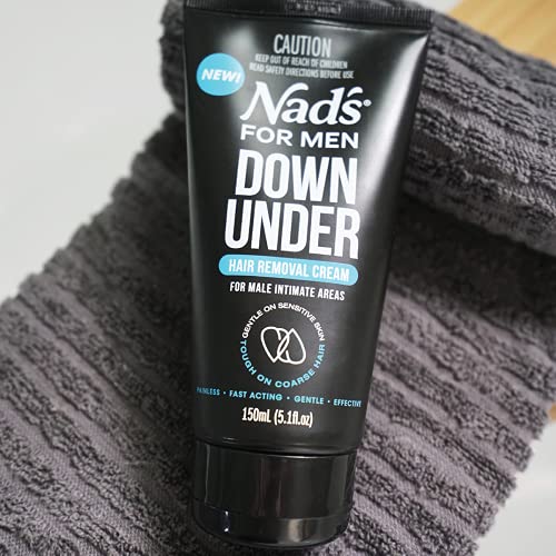 Nad's For Men Intimate Hair Removal Cream For Men - Easy & Painless, Depilato...