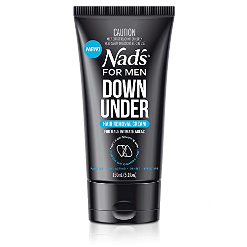 Nad's For Men Intimate Hair Removal Cream For Men - Easy & Painless, Depilato...