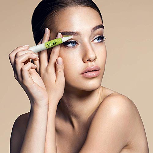 Nad's Eyebrow Shaper Wax Kit Eyebrow Facial Hair Removal Delicate Areas Cotto...