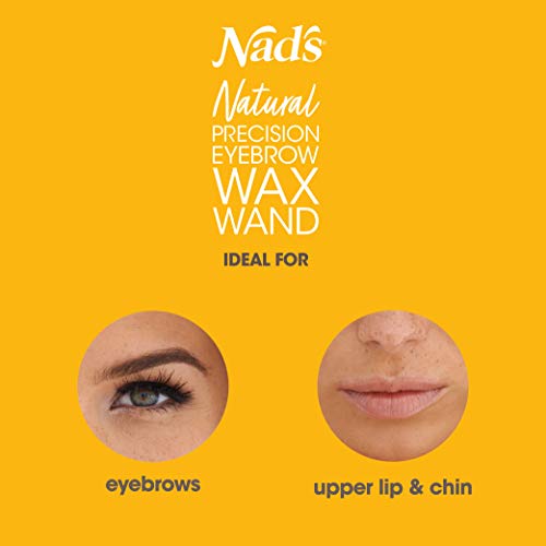 Nad's Eyebrow Shaper Wax Kit - Natural All Skin Types - Eyebrow Facial Hair R...