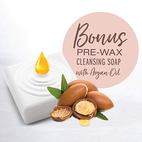 Nad's Eyebrow Shaper Wax Kit - Natural All Skin Types - Eyebrow Facial Hair R...