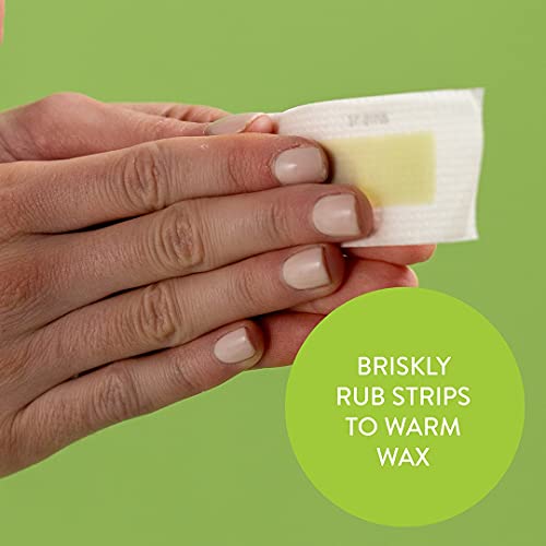 Nad's Facial Wax Strips - Hypoallergenic All Skin Types - Facial Hair Removal...