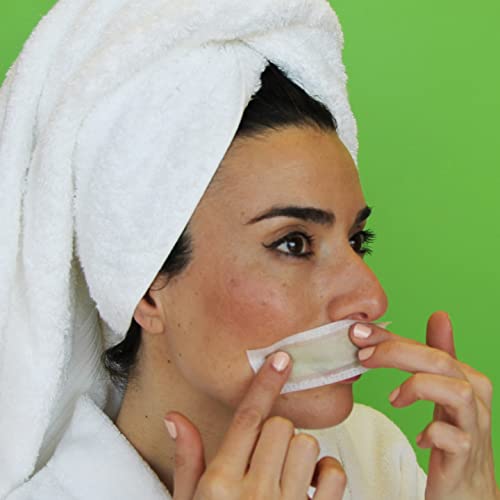 Nad's Facial Wax Strips - Hypoallergenic All Skin Types - Facial Hair Removal...