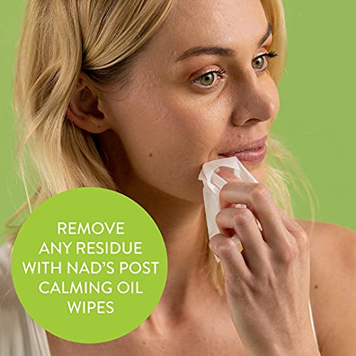 Nad's Facial Wax Strips - Hypoallergenic All Skin Types - Facial Hair Removal...