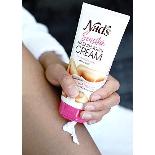 Nad's Hair Removal Cream - Gentle & Soothing Hair Removal For Women - Sensiti...