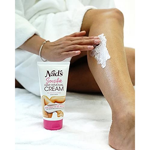 Nad's Hair Removal Cream - Gentle & Soothing Hair Removal For Women - Sensiti...