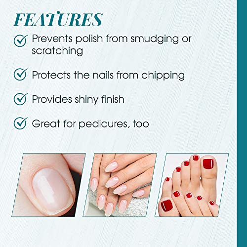 Nail Tek 10-Speed, Polish Drying Drops for All Nail Types, 0.5 oz, 1-Pack