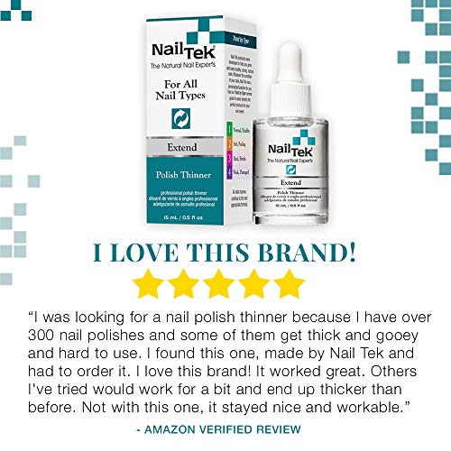 Nail Tek Extend Professional Polish Thinner, 0.5 oz