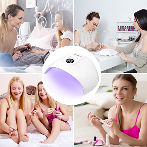 UV LED Nail Lamp, NAILGIRLS 75W UV Light for Nails Professional Nail Dryer fo...
