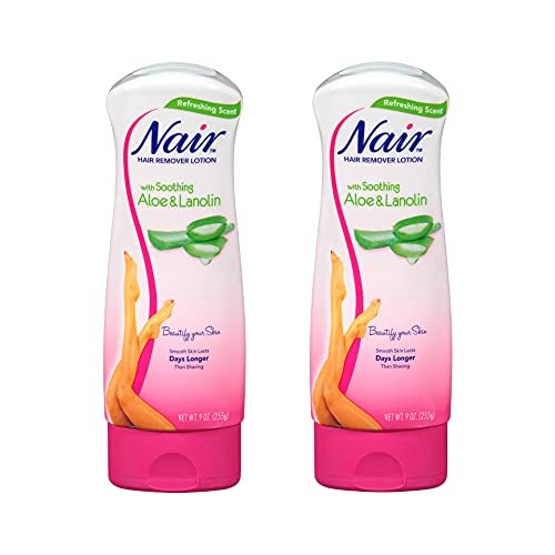 Nair Hair Removal Lotion - Aloe & Lanolin - 9 oz - 2 pk by Nair