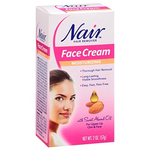 Nair Hair Remover Face Cream 2 Ounce (59ml) (6 Pack)