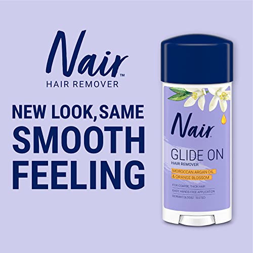 Nair Hair Remover Glides Away Hair Removal Cream 3.3 oz