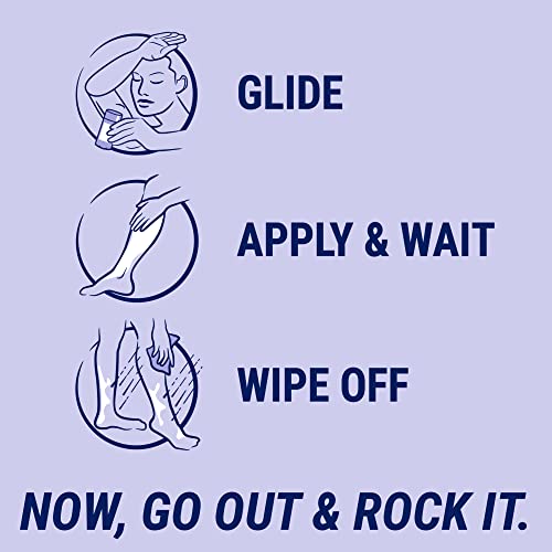 Nair Hair Remover Glides Away Hair Removal Cream 3.3 oz