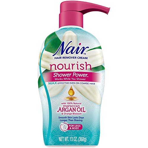 Nair Hair Remover Shower Cream, Body Hair Removal Cream, 13 Oz Bottle