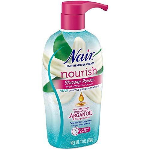 Nair Hair Remover Shower Cream, Body Hair Removal Cream, 13 Oz Bottle