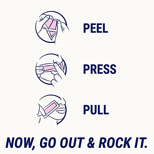 Nair Hair Remover Wax Ready Strips, Face and Bikini Hair Removal Wax Strips, ...