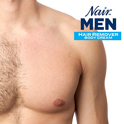 Nair Men Hair Remover Body Cream, Body Hair Remover for Men, 13 Oz Bottle