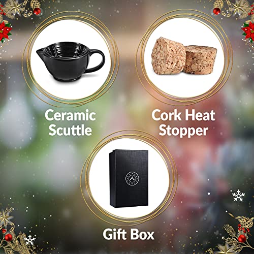 Savanna Shaving Scuttle Mug - Porcelain Scuttle Shaving Mug, Shaving Bowl Tha...