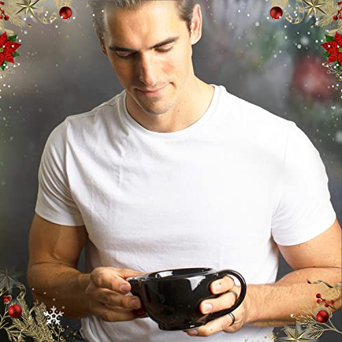 Savanna Shaving Scuttle Mug - Porcelain Scuttle Shaving Mug, Shaving Bowl Tha...