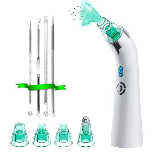Blackhead Remover Vacuum Pore Cleaner - Electric Pore Vacuum Blackhead Comedo...