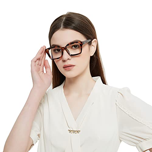 NaNaKo 3 Pack Reading Glasses for Women - Oversized Square Ladies Reader Eyeg...
