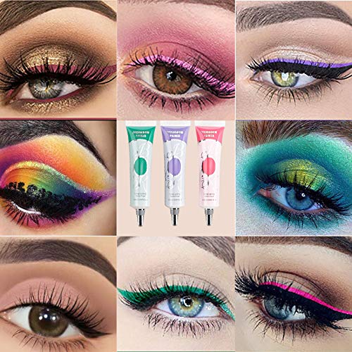 Eyeshadow Primer,Matte Eye Primer,Prevent Oily Lids Eye&Creasing Eye Primer,L...