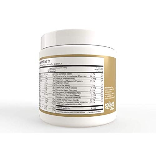 Solace Nutrition NanoVM t/f (275g) Flavorless Powdered Hypoallergenic, Carboh...